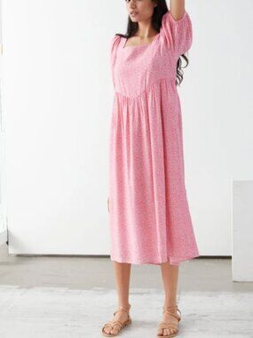 & Other Stories Midi Dress